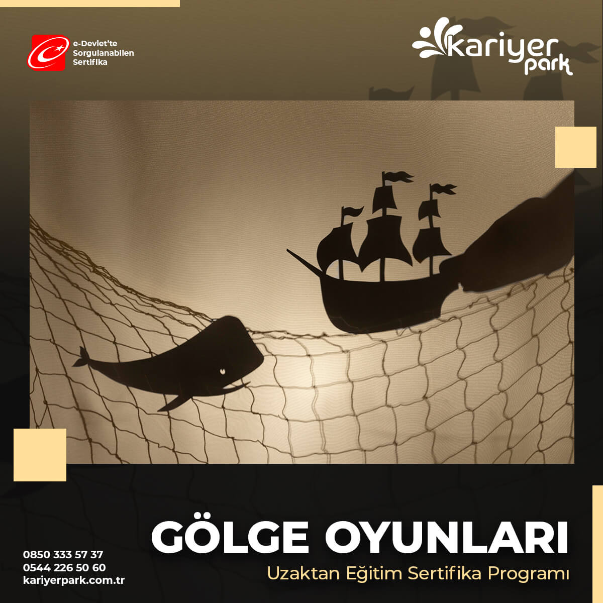 Gölge Oyunları Eğitimi Sertifikası