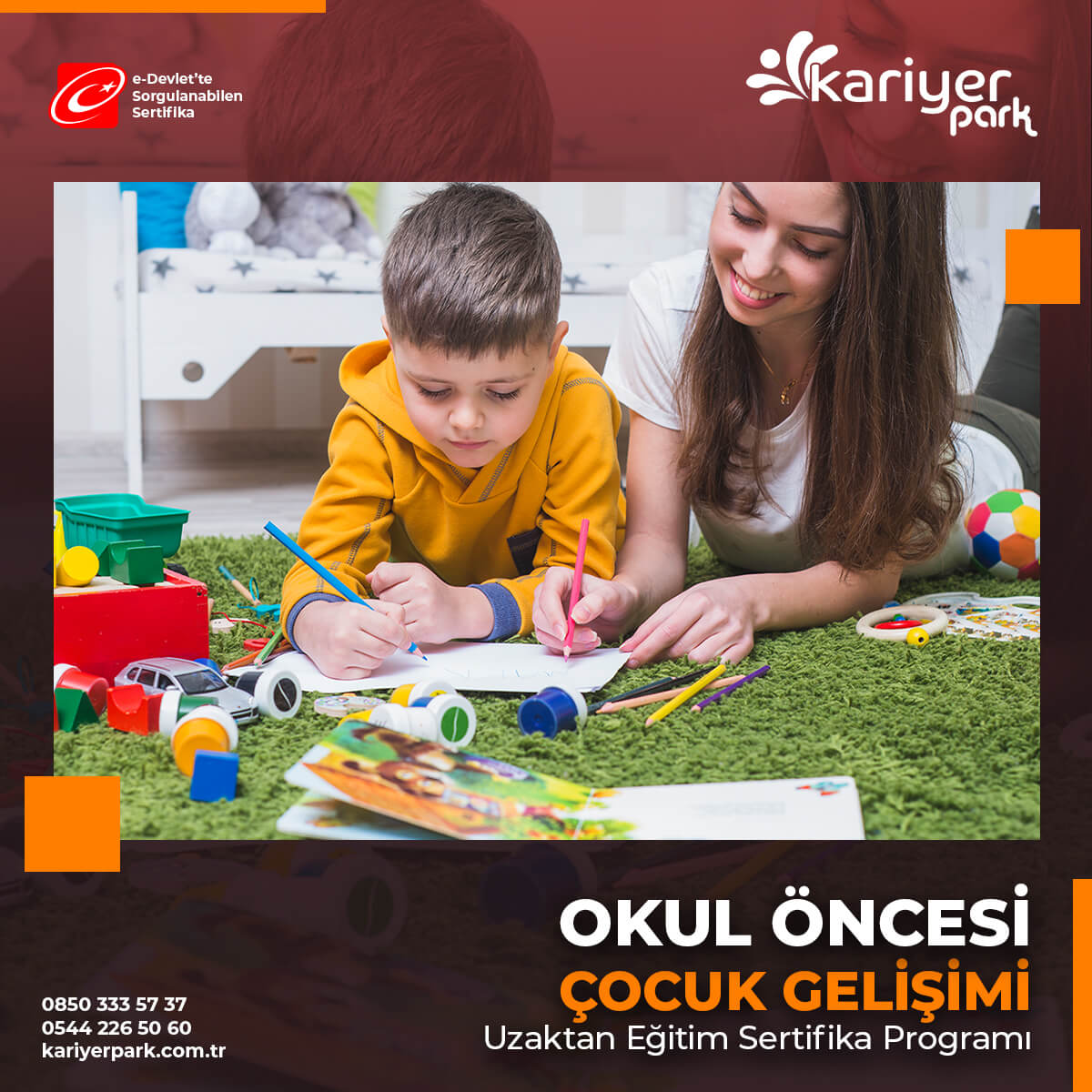 Okul Öncesi Çocuk Gelişimi ve Eğitimi Sertifikası