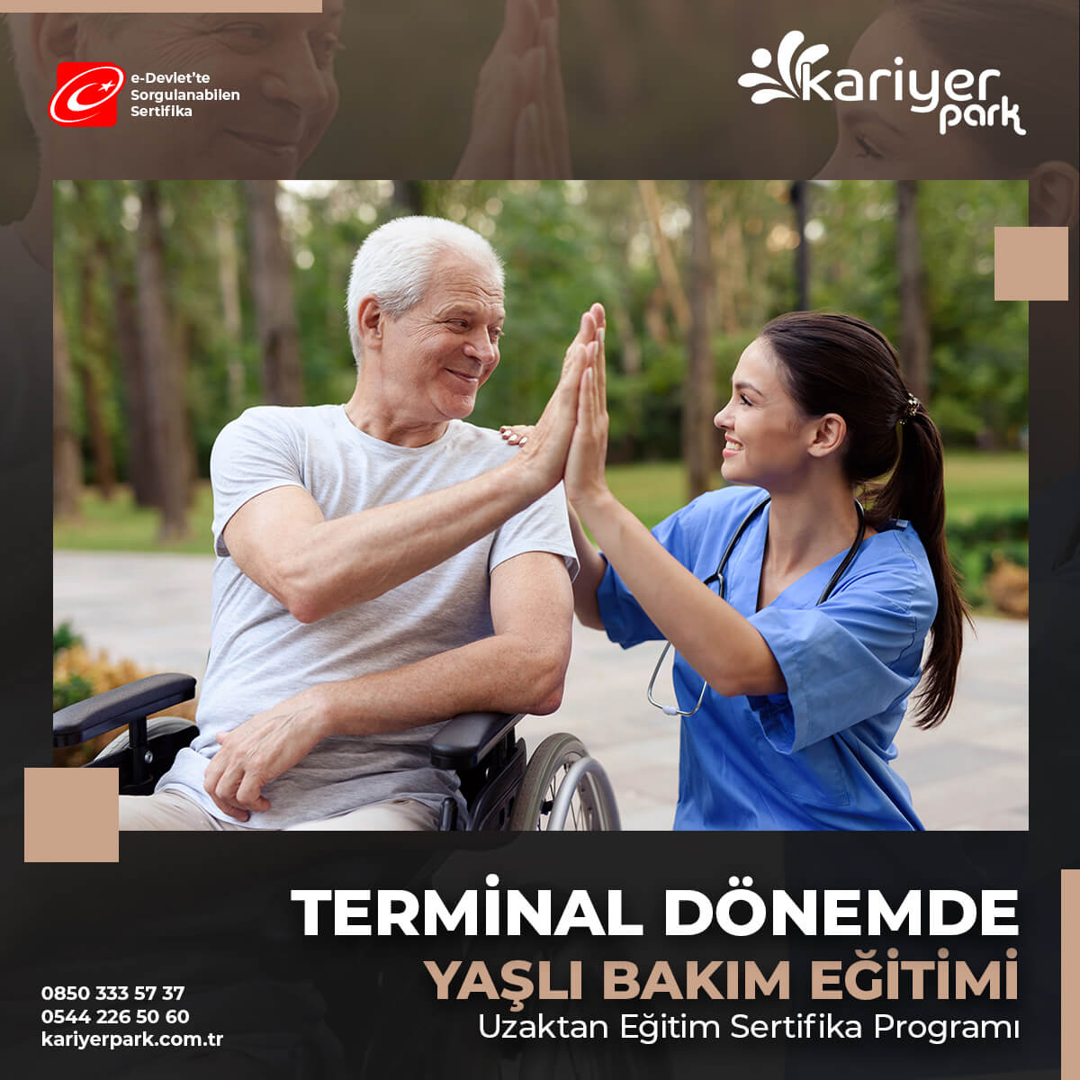 Terminal Dönemde Yaşlı Bakım Eğitimi Sertifikası