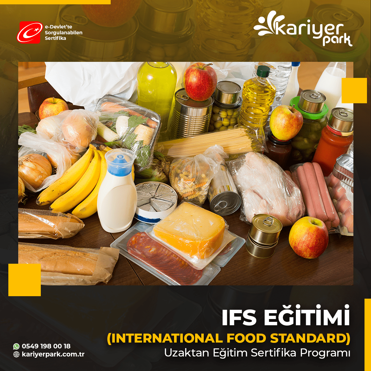 IFS Eğitimi Sertifikası International Food Standard