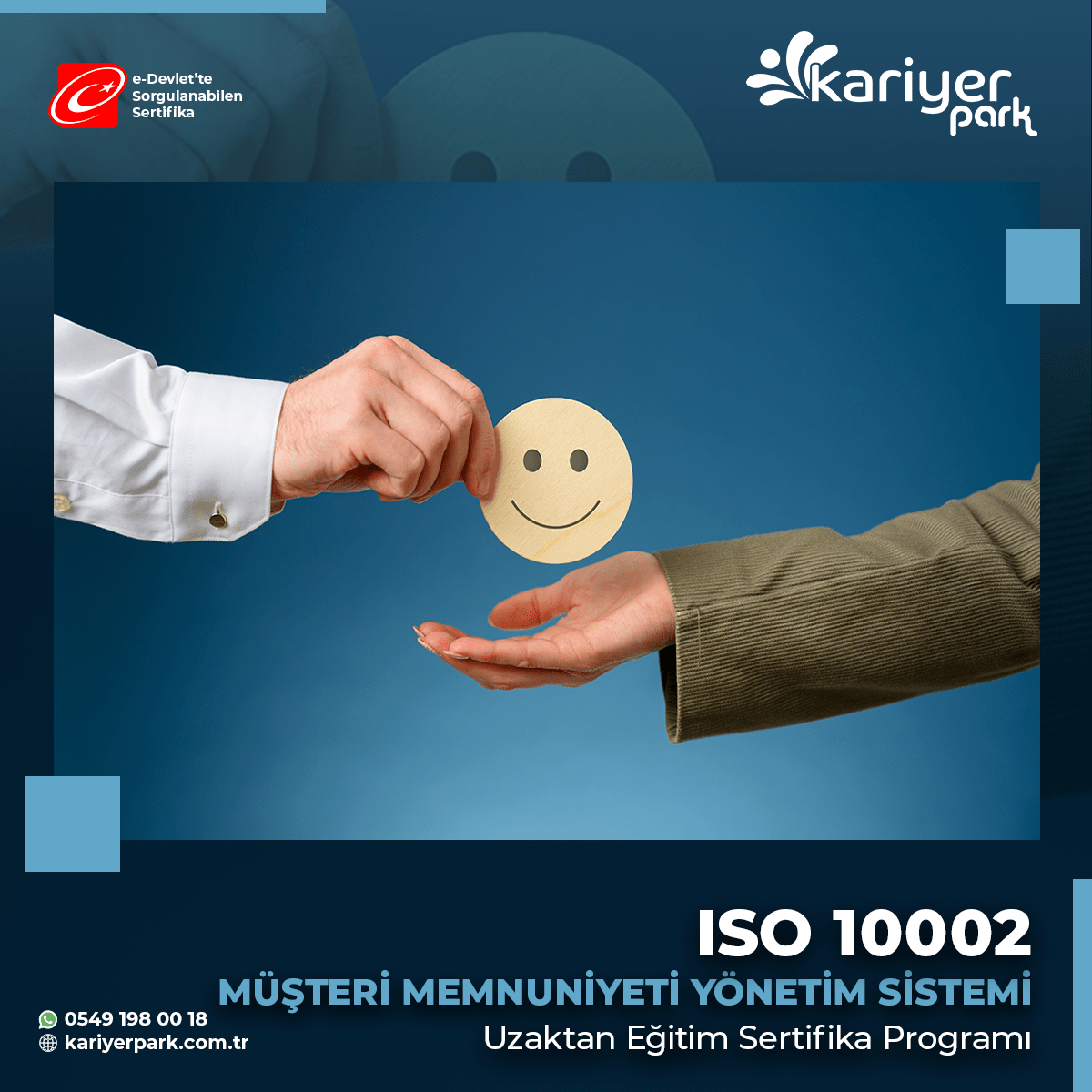 ISO 10002 Müşteri Memnuniyeti Yönetim Sistemi Sertifikası