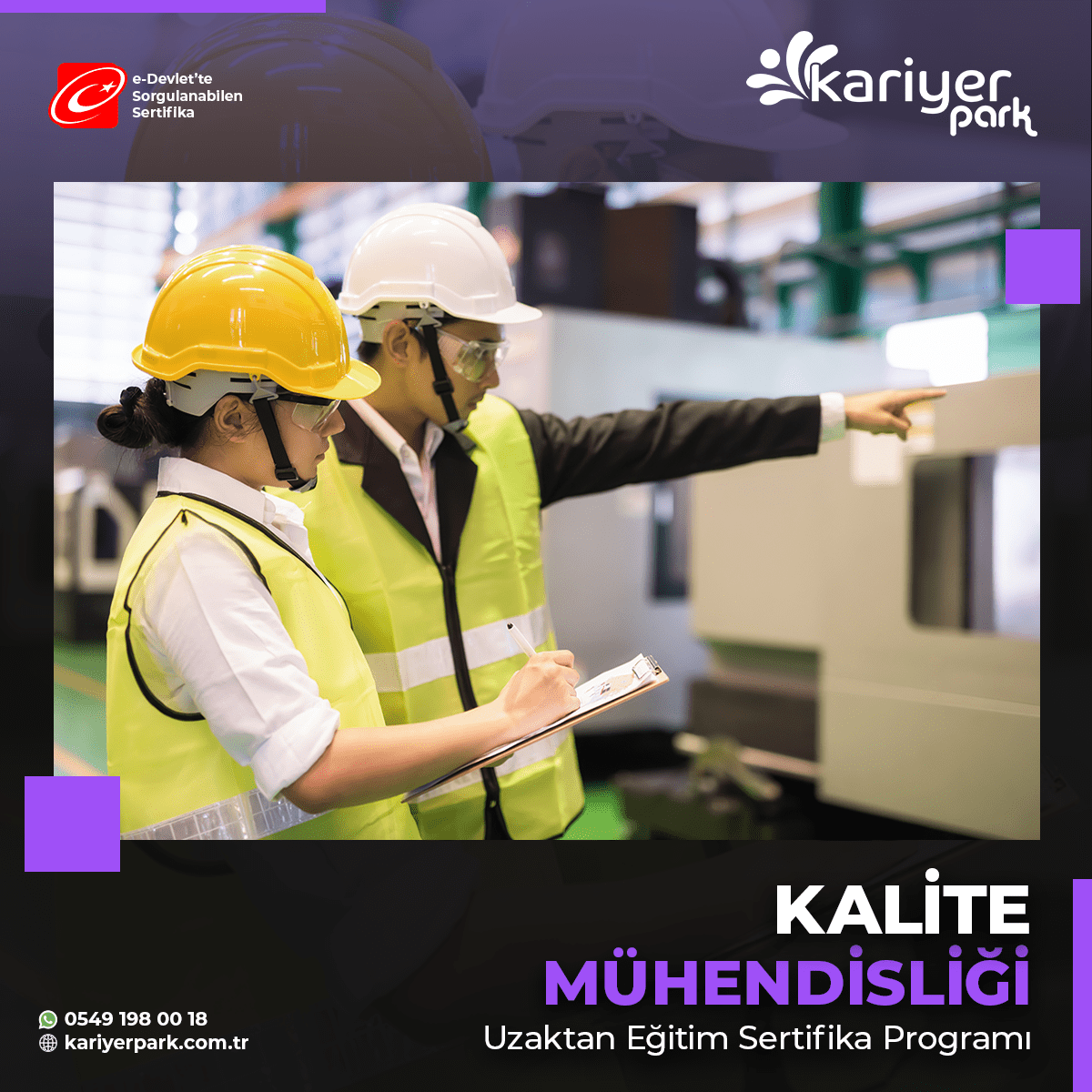 Kalite Mühendisliği ve Yöneticiliği Eğitimi Sertifikası