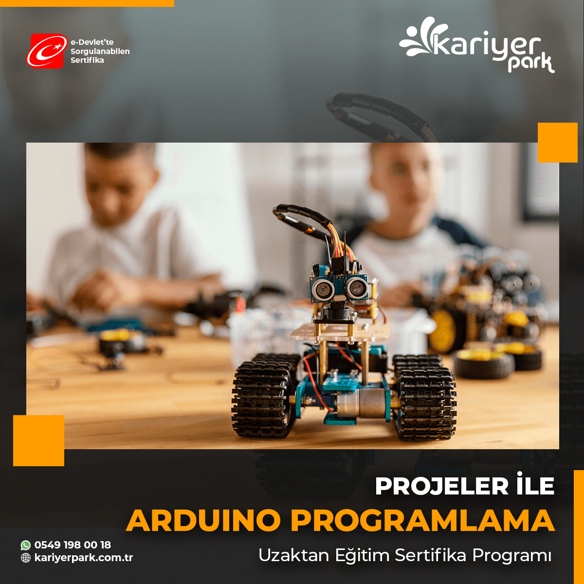 Projeler ile Arduino Programlama Sertifikası